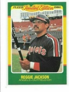 1986 Fleer Limited Edition Baseball Singles You Pick Your Cards