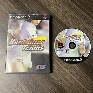 Hard Hitter Tennis PlayStation 2 PS2 Atlus Game Disc + Case - Picture 1 of 3
