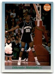 1992-93 Front Row Premier Dikembe Mutombo Georgetown Hoyas #98 - Picture 1 of 2