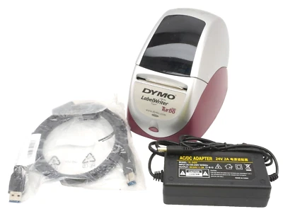 Impresora de etiquetas térmicas Dymo LabelWriter 330 Turbo con adaptador de CA/cable USB Foto 1 de 4