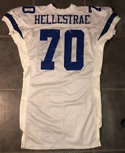 Dallas Cowboys Dale Hellestrae Apex Game Issued Jersey sz 52long stretch sleeves - Picture 1 of 5