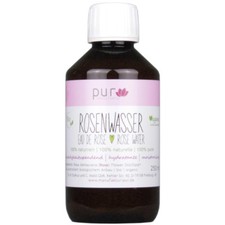 250 ml Rosenwasser Bio naturrein pure Organic Rose Water in PET