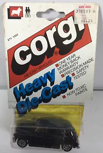 Vintage Corgi London Taxi #E71 Mettoy On Open Blister Pack - Picture 1 of 7