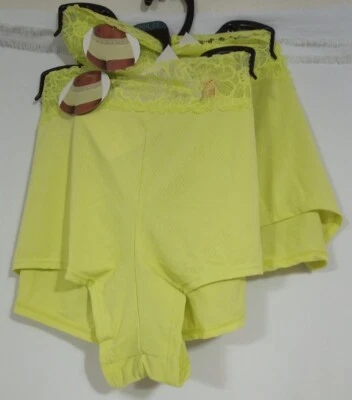 No Boundaries 2 Pares Juniors Micro Boyshort Bragas, AdrenaLime Talla XXL (21) Foto 1 de 3