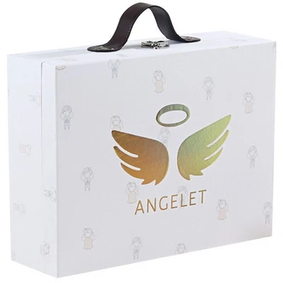 Small Gift Suitcase Decorative Clothes Box Paperboard Suitcase Box gift box - Image 1 of 4