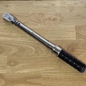 Snap On 15" Micro Adjustable Flex Head Torque Wrench 3/8" Drive QE2FR75 READ! - Picture 1 of 19