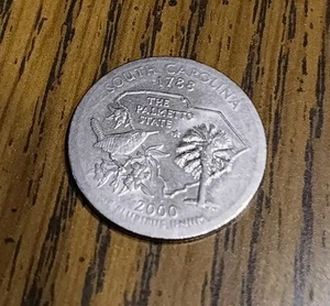 2000 P South Carolina State Quarter Rim Error - Picture 1 of 2