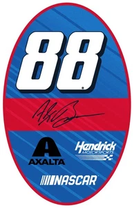 Autocollant décalcomanie ovale Alex Bowman #88 - Photo 1/1