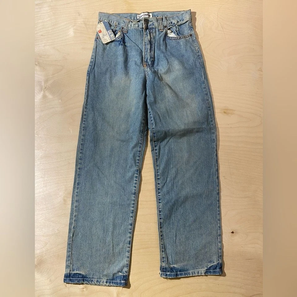 Винтажные джинсы из денима Faded Glory для мальчиков размер 16 (OD) - Изображение 1 из 4