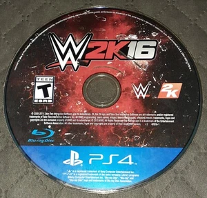 WWE 2K16 - PlayStation 4 DISC ONLY Working Tested Good - Picture 1 of 2