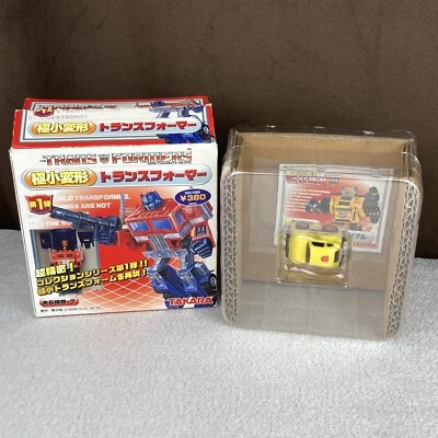 Vtg 2003 WST Transformers Bumblebee GTF04 VW Bug Beetle Series 1 Takara w/ Box! - Image 1 of 4