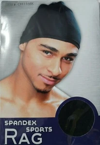 The Challenger Original Spandex Sports Rag - Black Great for Sports, Yoga, Pilat - Picture 1 of 7