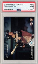 Shohei Ohtani 2014 BBM Hokkaido Nippon Ham Fighters 1st Home Run #F79 PSA 9 MINT