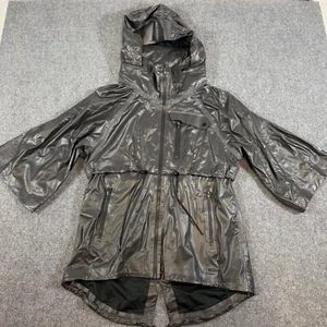 Columbia Jacket Womens Medium OutDry Hooded Outdoor Gray Vented Short Sleeve - Picture 1 of 16