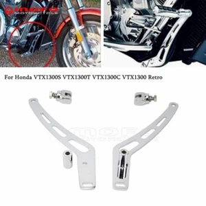 Foot Peg Mount Brackets Kit For Honda VTX1300 Retro VTX1300S VTX1300T VTX1300C - Picture 1 of 8