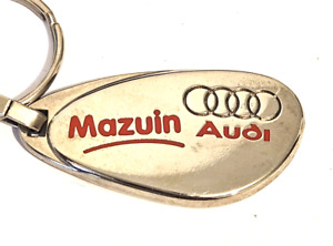 PORTE-CLÉS key ring AUDI Concession Garage Mazuin A1 A2 A3 RS3 RS6 Métal Top