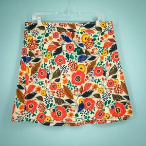 Falda Rip Hawaii Talla Grande Flor Silvestre Acuarela Floral Envoltura Longitud 2 Falda - Imagen 1 de 5