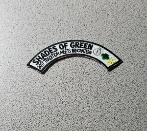 Girl Scout GSEM Tradition Meets Innovation SHADES OF GREEN 2017 Event Patch Arch - Picture 1 of 1