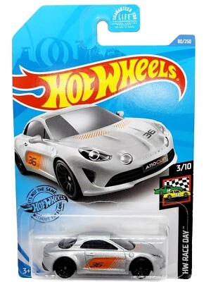 Hot Wheels 2020 Alpine A110 Cup HW Race Day Toy Car New In Package  - Image 1 of 2