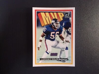 2018 Panini Donruss Football MVP Lawrence Taylor Card # MVP-19 - Image 1 of 2