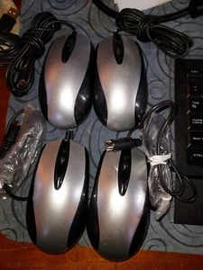MODEL NO: MO-67P, BLACK AND SILVER, PS/2, OPTICAL MOUSE. - Picture 1 of 8
