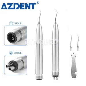 Higienista Dental Ultrasónico Perio Escalador de Aire Pieza de Mano + 3 Puntas 2 Agujeros/4 Agujeros - Imagen 1 de 24