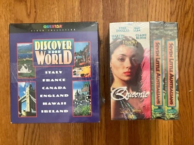 Questar Video Collection Discover World Seven Australians Box Set New VHS Read - Image 1 of 4