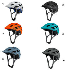 iXS Trail EVO All Mountain Bike Helmet Helmet Bike MTB DH BMX Black White