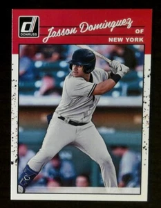 2023 Donruss Jasson Dominguez Rookie RC #253 Yankees LH Var - Picture 1 of 2