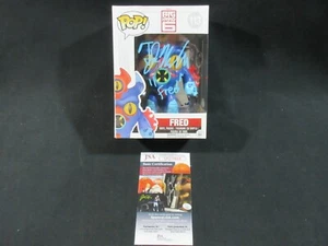 TJ MILLER FIRMATO FRED #113 BIG HERO 6 FUNKO POP con ISCRIZIONE JSA COA PROOF - Foto 1 di 11