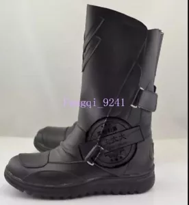Darth Maul Cosplay Schuhe Star Wars schwarze Stiefel Halloween Cos Schuhe maßgeschneidert - Bild 1 von 10