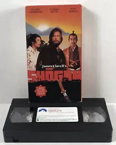 James Clavell’s SHOGUN on VHS! Feature Length Version Feudal Japan 1980 将軍 - Picture 1 of 3