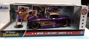 JADA TOYS 1/24 BATGIRL 1957 CHEVY CORVETTE - Imagen 1 de 1