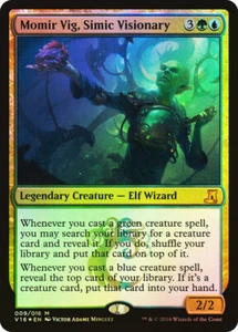 Magic The Gathering MTG MOMIR VIG, SIMIC VISIONARY FOIL From the Vault: Lore NM - Picture 1 of 1