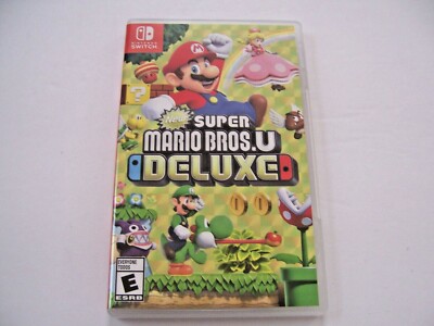 New Super Mario Bros. U Deluxe (Nintendo Switch) | eBay