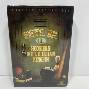 DVD 3 Pack Hoosiers Bull Durham Kingpin Cult Classics Phys. Ed. 101 Sealed - Picture 1 of 5