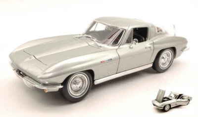 Chevrolet Corvette 1965 Plata 1:18 Modelo 31640S Maisto - Imagen 1 de 2