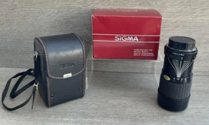 Sigma 60-200mm F/4-5.6 Interchangeable Lens For Minolta Original Box & Pouch - Picture 1 of 16