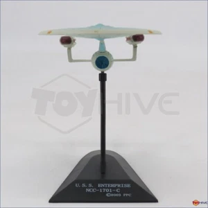 Star Trek Future USS Enterprise NCC-1701-C 2003 Display spaceship Furuta Japan - Picture 1 of 5