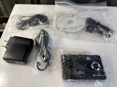 Sharper Image F3356771 128 MB Camcorder W/ Headphones Software Cords READ - Image 1 of 4
