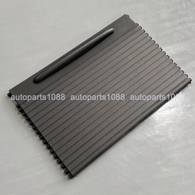 Cubierta persiana enrollable portavasos consola delantera negra para Porsche Cayenne 2003-2010 Foto 1 de 4