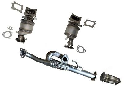 Convertidores catalíticos delanteros tubo flexible trasero y convertidor para Honda Pilot 2009-2011 Foto 1 de 4