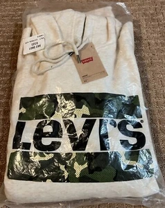 Levi's Hoodie Long Sleeve Drawstring Hooded Pullover Sweatshirt 2XLT NWT - Picture 1 of 2