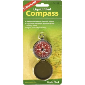 Coghlan's Liquid Filled Pocket Compass with Case, Survival Camping Outdoors - Picture 1 of 2
