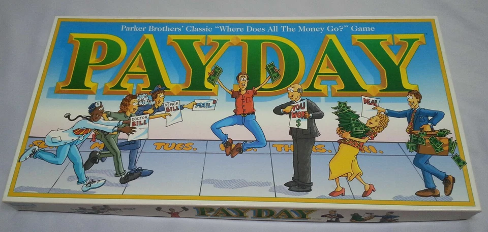 1994 Parker Brothers PAYDAY Board Game complete - Image 1 of 1