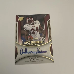 2010 SPx - Rookie Signatures Anthony Dixon #183 /140 (AU, RC) - Picture 1 of 2