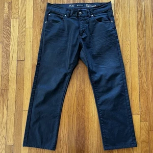 INC Jeans Berlin Slim Straight Men's 34x28 Dark Black by International Concepts - Picture 1 of 14