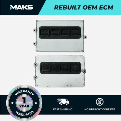 05150466 ECM/PCM/ECU 2008 Wrangler 3.8L Gas 4WD Auto Rebuilt OEM 1 YEAR WARRANTY - Image 1 of 4