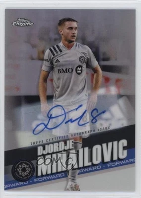 2022 Topps Chrome MLS Auto Djordje Mihailovic #118 Auto - Image 1 of 2