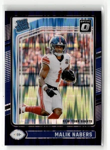 2024 Donruss Optic #271 Malik Nabers Purple Shock - Picture 1 of 2